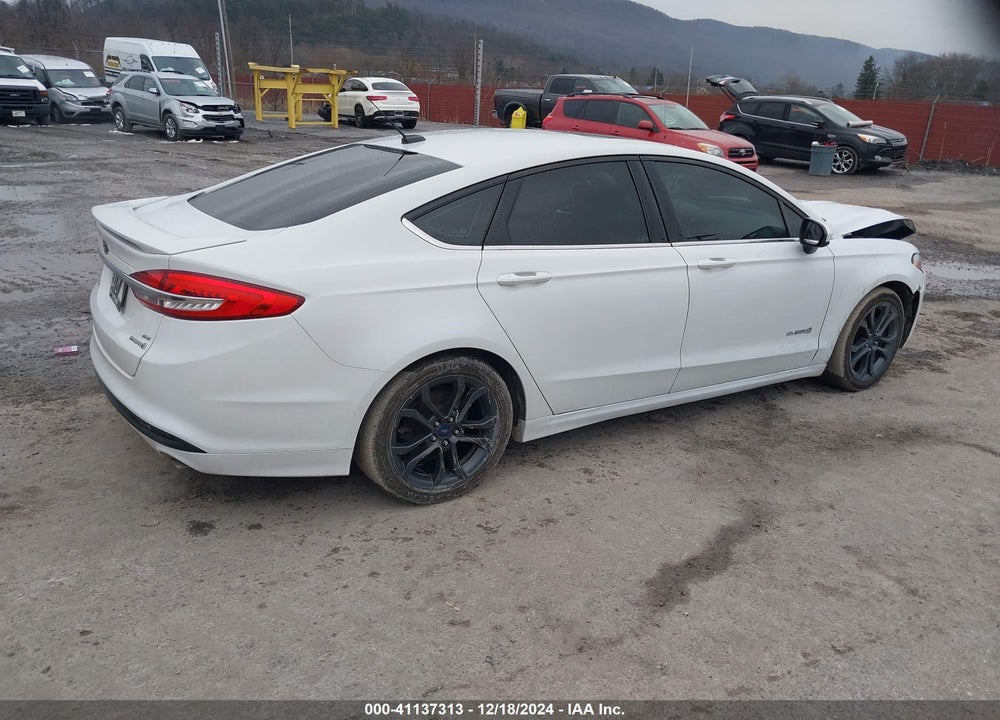 2018 FORD FUSION HYBRID SE VIN: 3FA6P0LU4JR197475