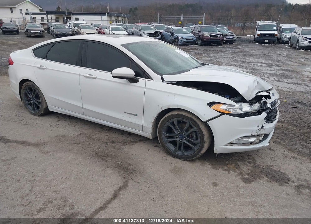 2018 FORD FUSION HYBRID SE VIN: 3FA6P0LU4JR197475