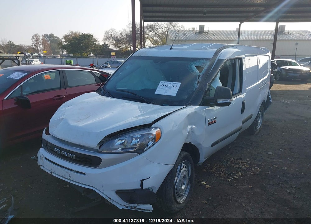 2022 RAM PROMASTER CITY CARGO VAN VIN: ZFBHRFAB3N6X97220