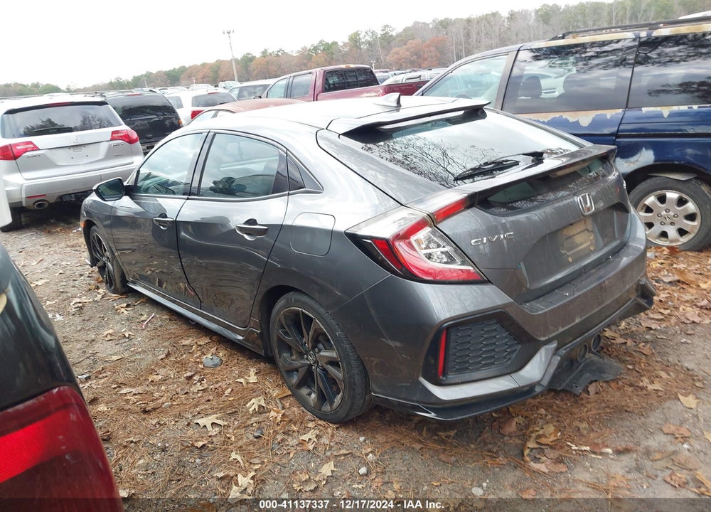 2017 HONDA CIVIC VIN: SHHFK7H47HU207954