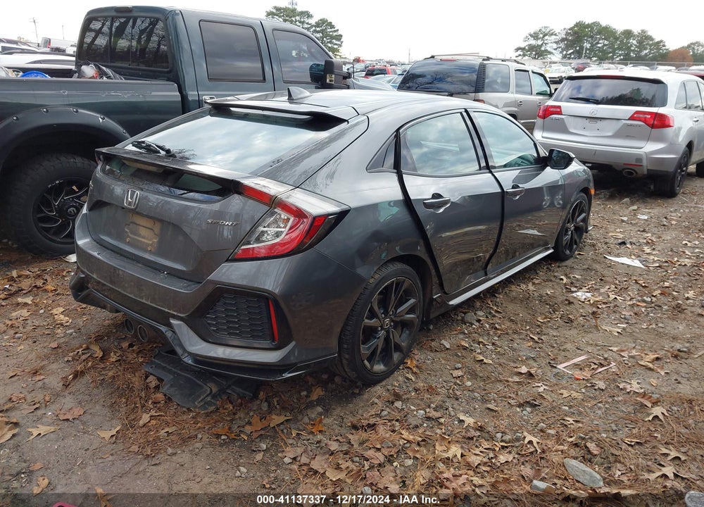 2017 HONDA CIVIC VIN: SHHFK7H47HU207954