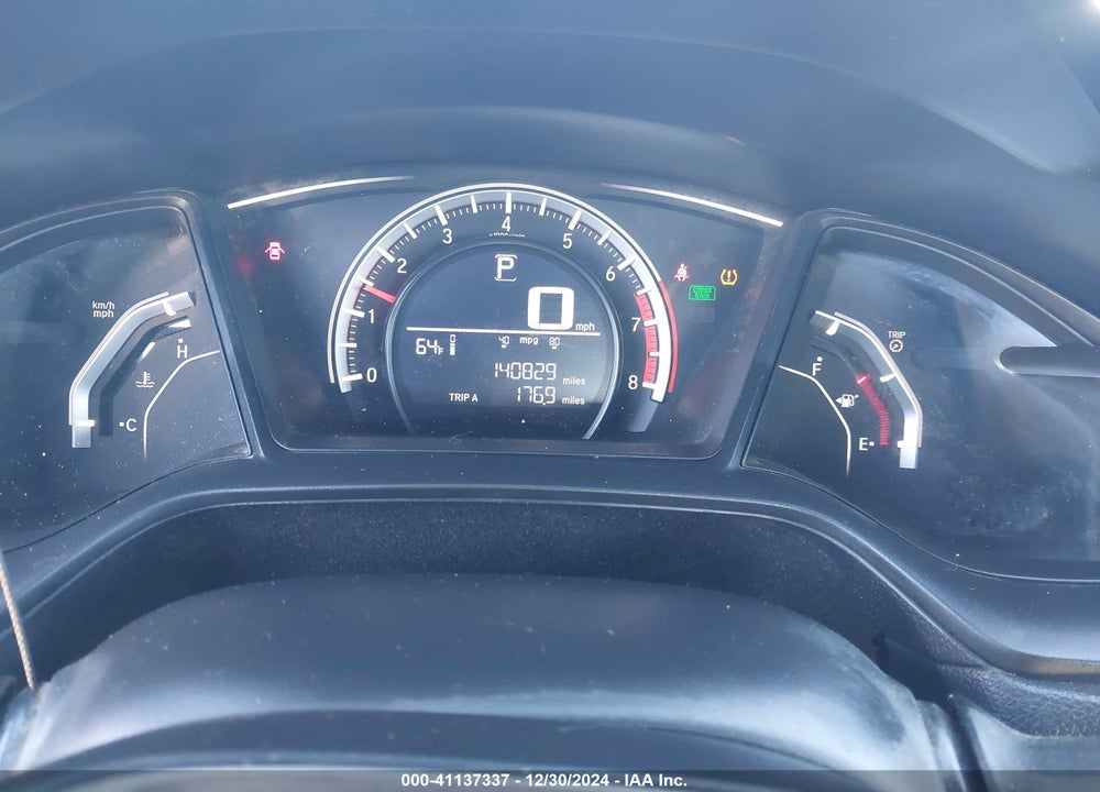 2017 HONDA CIVIC VIN: SHHFK7H47HU207954