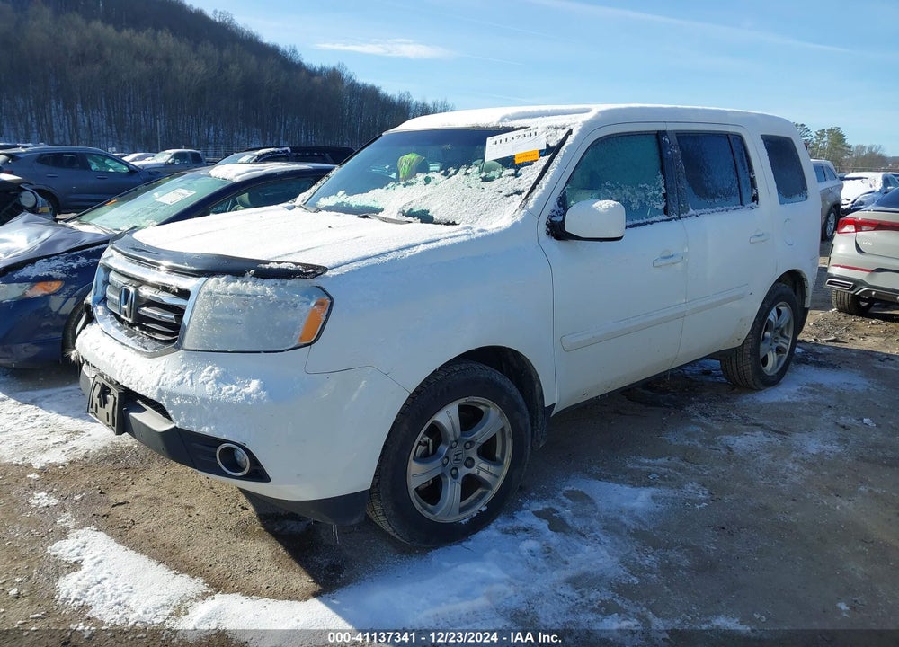 2013 HONDA PILOT EX-L VIN: 5FNYF4H57DB083135