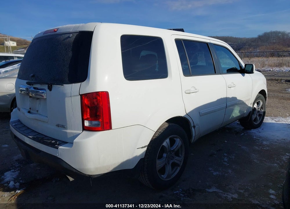 2013 HONDA PILOT EX-L VIN: 5FNYF4H57DB083135
