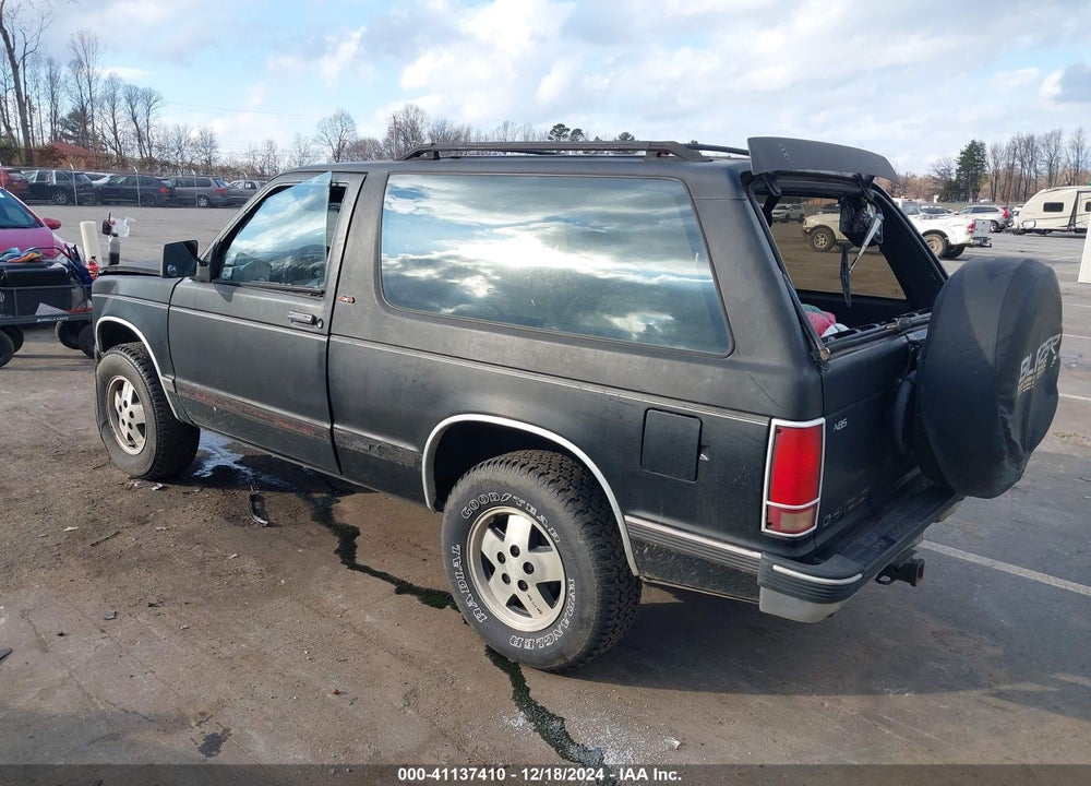 1992 CHEVROLET BLAZER S10 VIN: 1GNCT18Z7N0132958