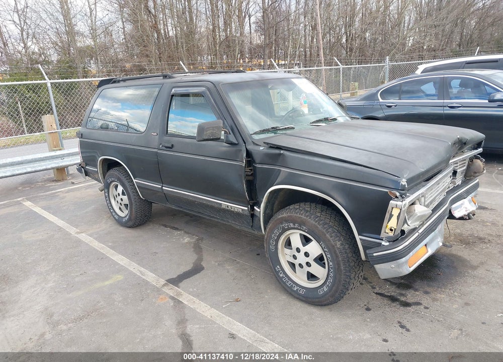 1992 CHEVROLET BLAZER S10 VIN: 1GNCT18Z7N0132958