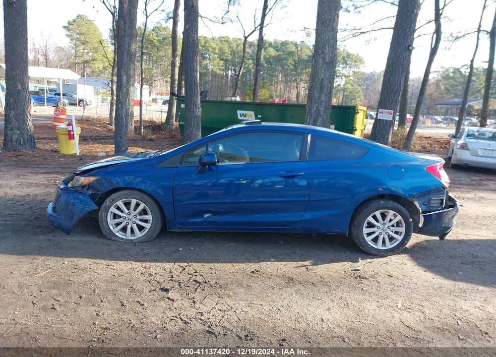 2012 HONDA CIVIC CPE EX VIN: 2HGFG3B89CH530043