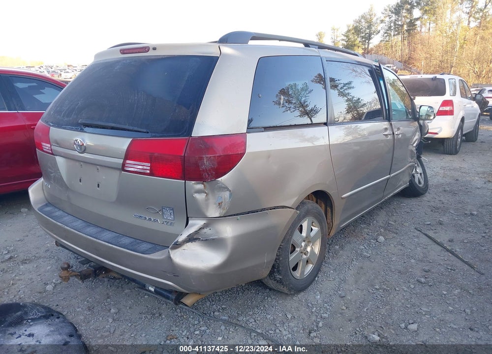 2004 TOYOTA SIENNA XLE VIN: 5TDZA22C94S179407