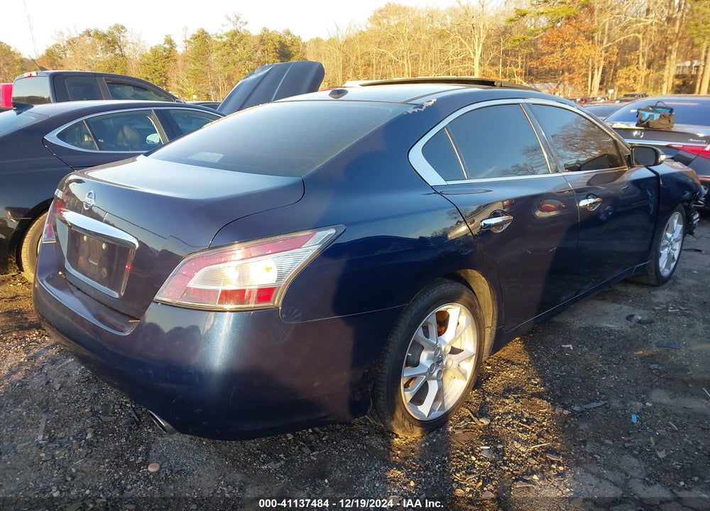 2014 NISSAN MAXIMA 3.5 SV VIN: 1N4AA5AP4EC465919