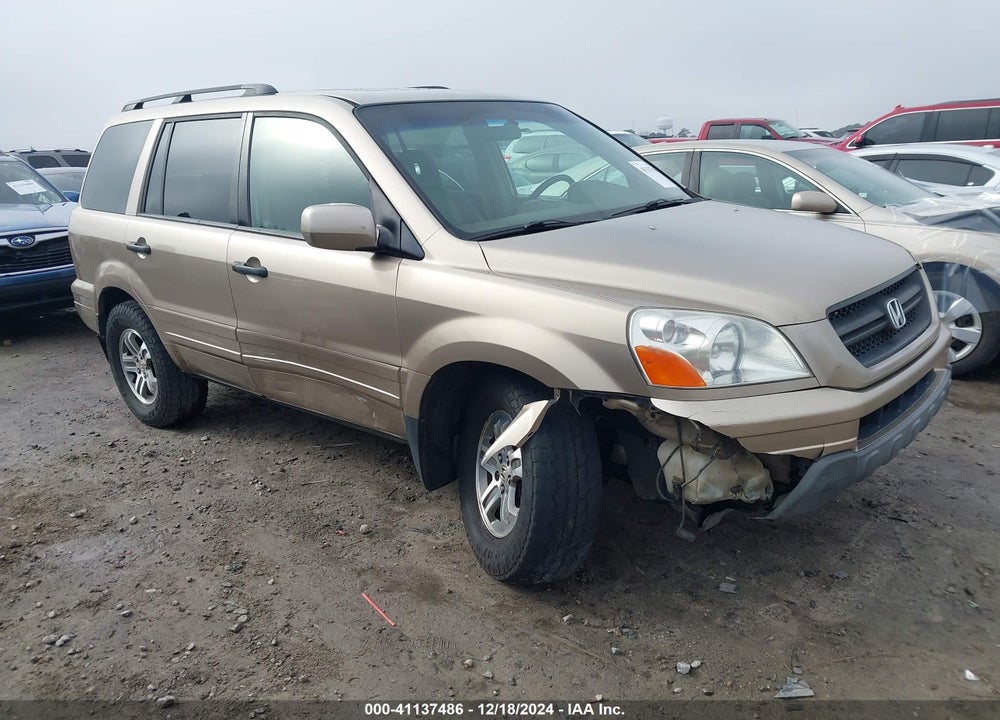 2005 HONDA PILOT EX-L VIN: 5FNYF18535B059799