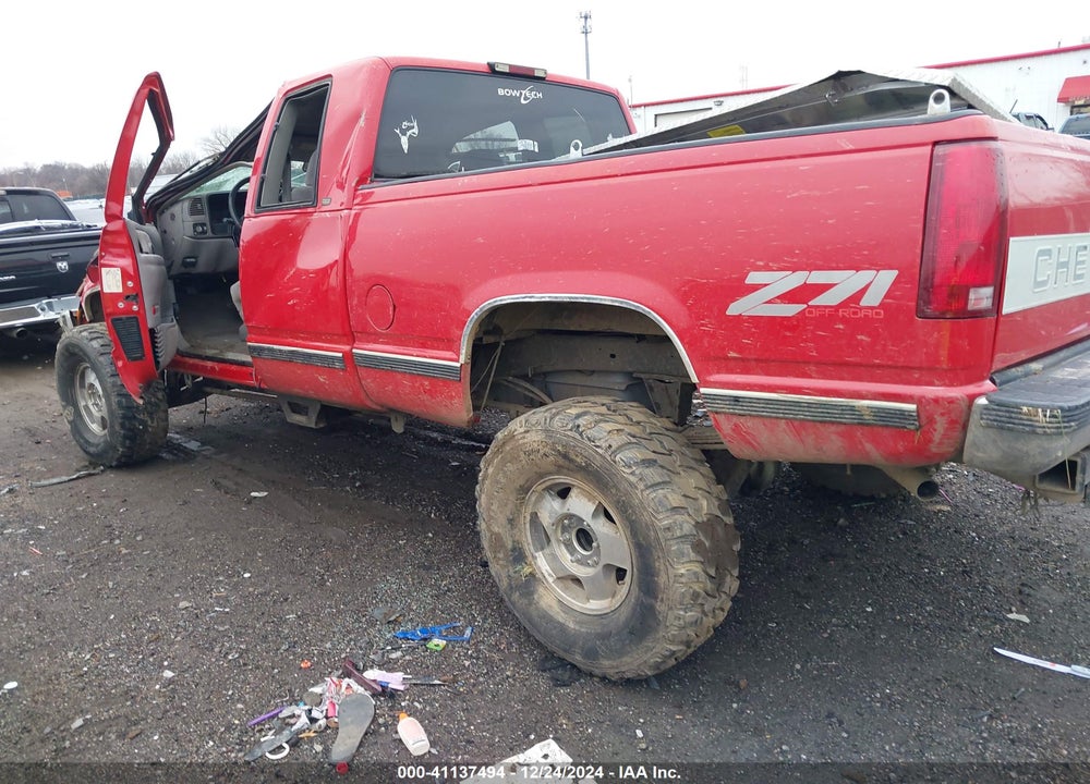 1997 CHEVROLET K1500 FLEETSIDE VIN: 2GCEK19R5V1207275