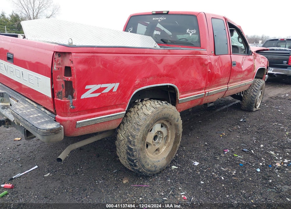 1997 CHEVROLET K1500 FLEETSIDE VIN: 2GCEK19R5V1207275