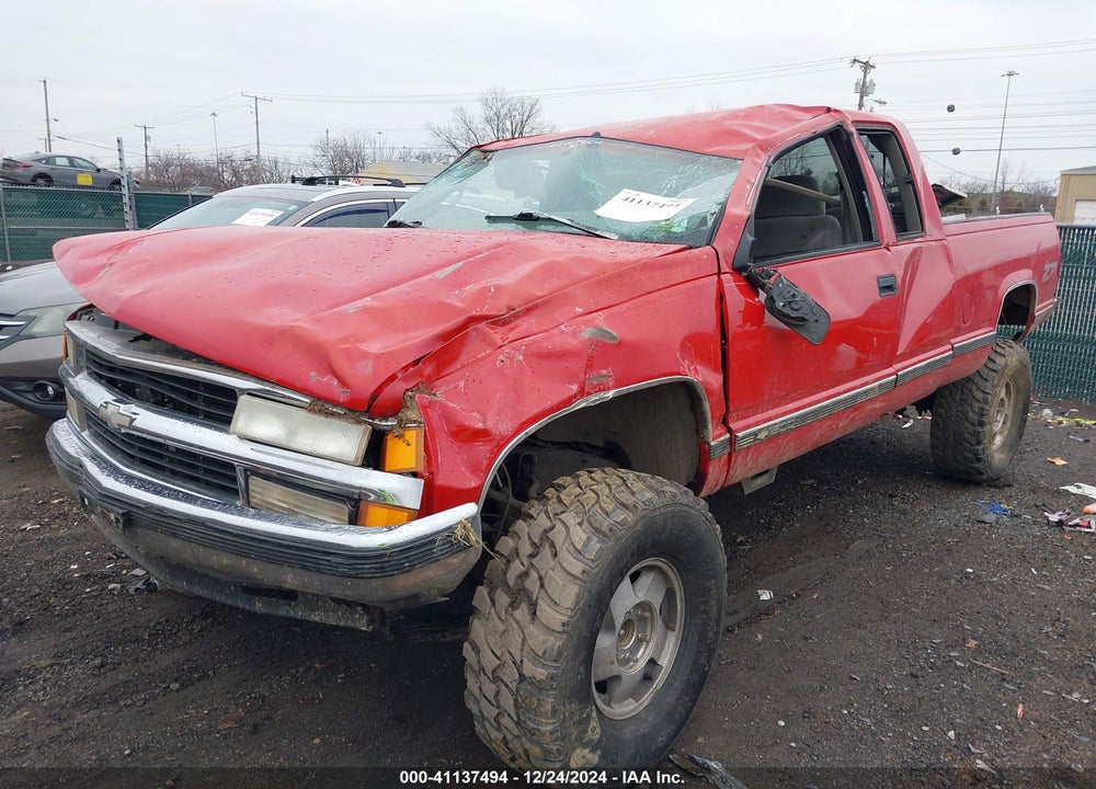 1997 CHEVROLET K1500 FLEETSIDE VIN: 2GCEK19R5V1207275