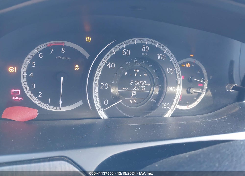 2015 HONDA ACCORD EX-L VIN: 1HGCR2F8XFA252760