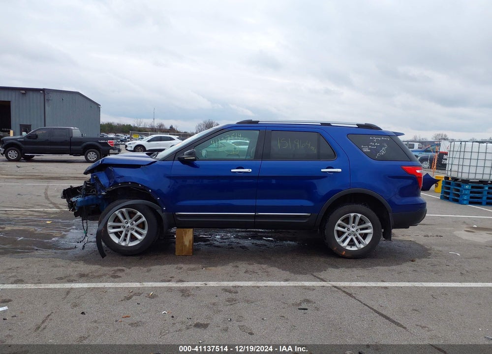 2013 FORD EXPLORER XLT VIN: 1FM5K8D87DGA38722
