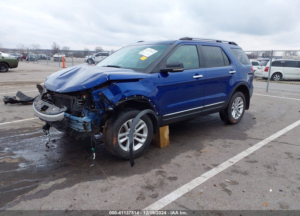 2013 FORD EXPLORER XLT VIN: 1FM5K8D87DGA38722