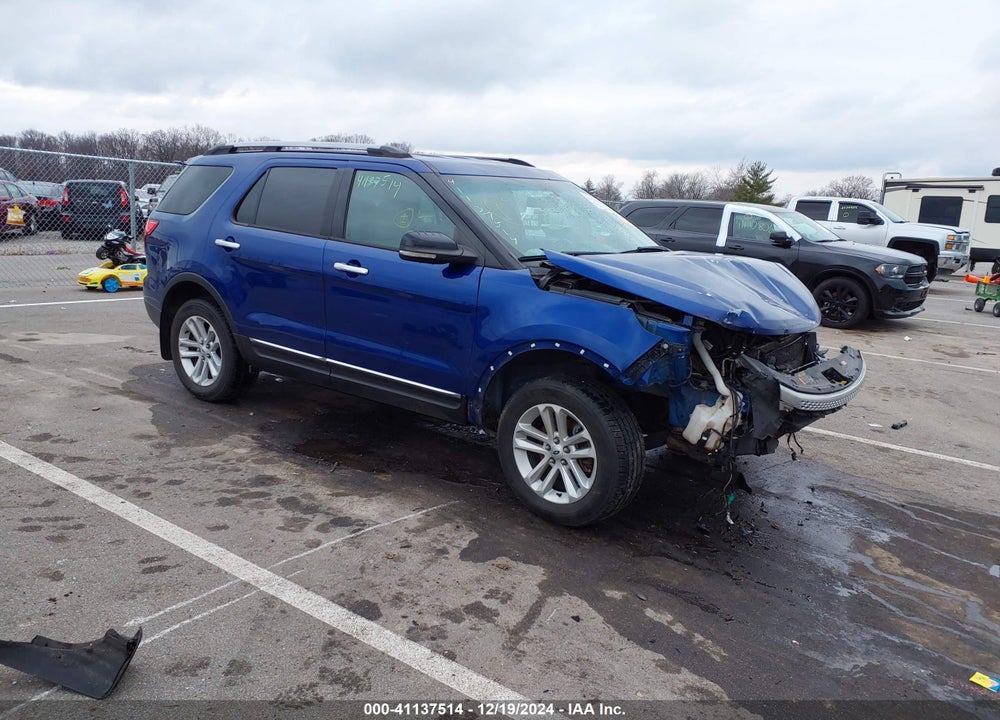 2013 FORD EXPLORER XLT VIN: 1FM5K8D87DGA38722
