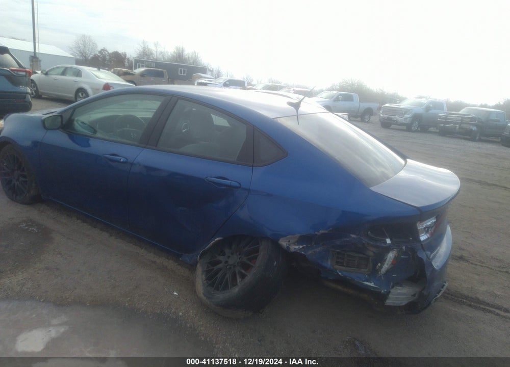 2013 DODGE DART VIN: 1C3CDFBA3DD321169