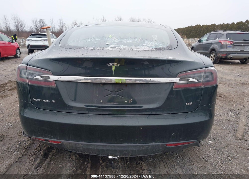 2014 TESLA MODEL S P85 VIN: 5YJSA1H14EFP34190
