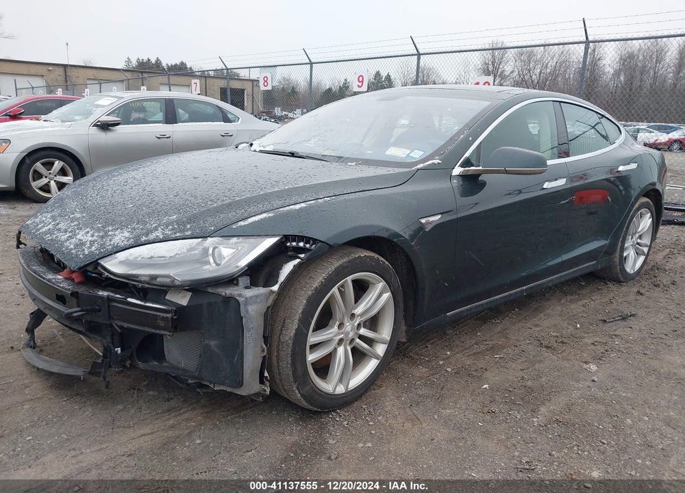 2014 TESLA MODEL S P85 VIN: 5YJSA1H14EFP34190