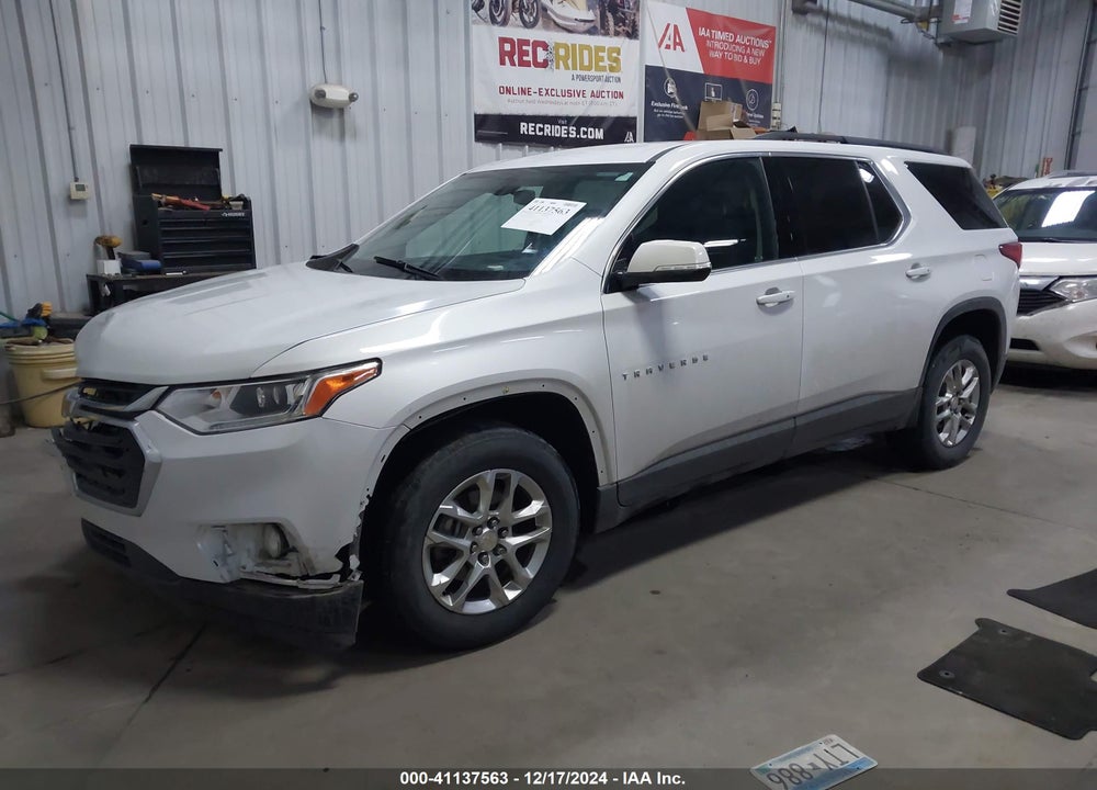 2020 CHEVROLET TRAVERSE AWD LT CLOTH VIN: 1GNEVGKW8LJ230702