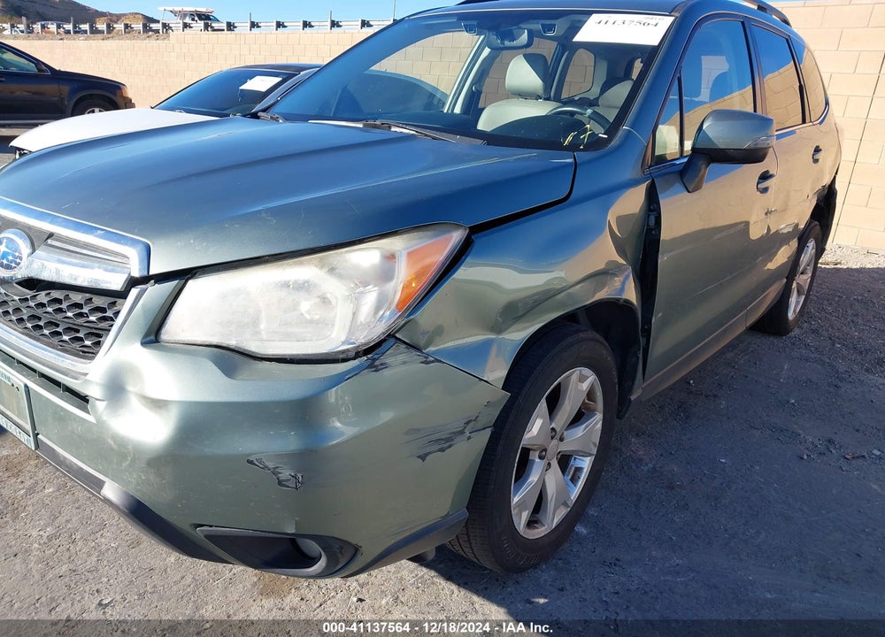2014 SUBARU FORESTER 2.5I TOURING VIN: JF2SJAPCXEH486757