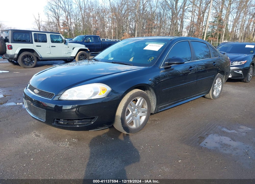2013 CHEVROLET IMPALA LT VIN: 2G1WG5E36D1160411