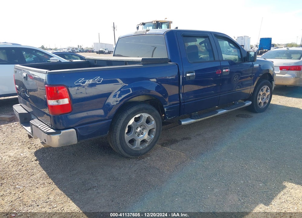 2008 FORD F-150 VIN: 1FTPW14V78FA71486