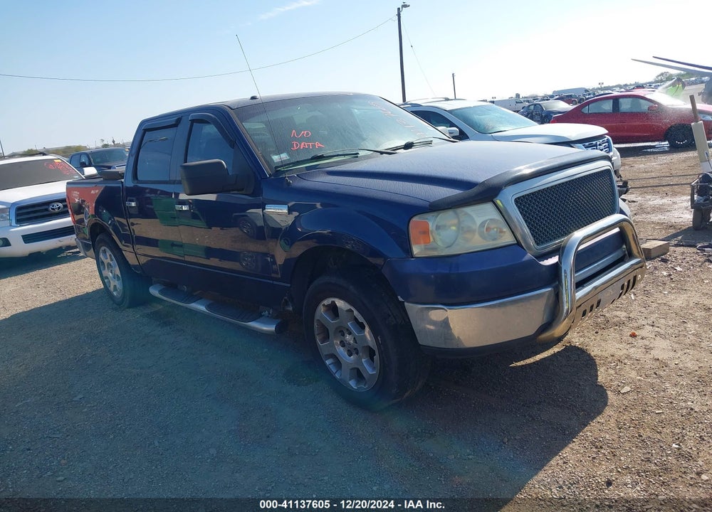2008 FORD F-150 VIN: 1FTPW14V78FA71486