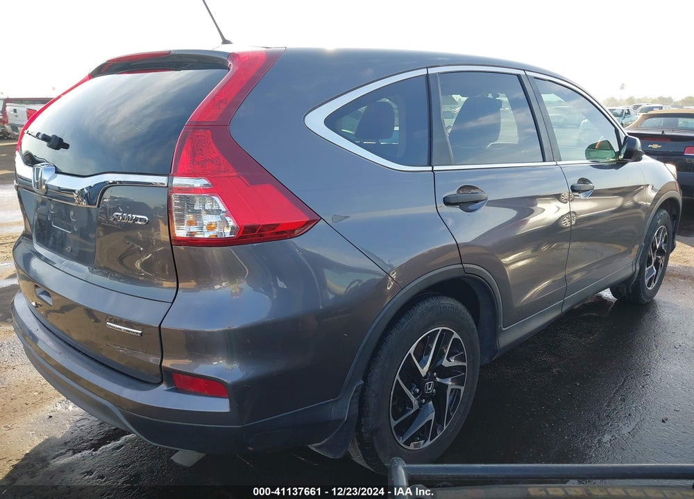 2016 HONDA CR-V SE VIN: 2HKRM4H48GH653652