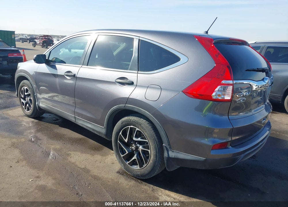 2016 HONDA CR-V SE VIN: 2HKRM4H48GH653652