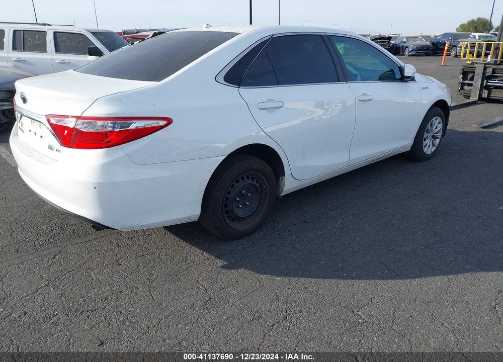 2017 TOYOTA CAMRY HYBRID LE VIN: 4T1BD1FK2HU209655