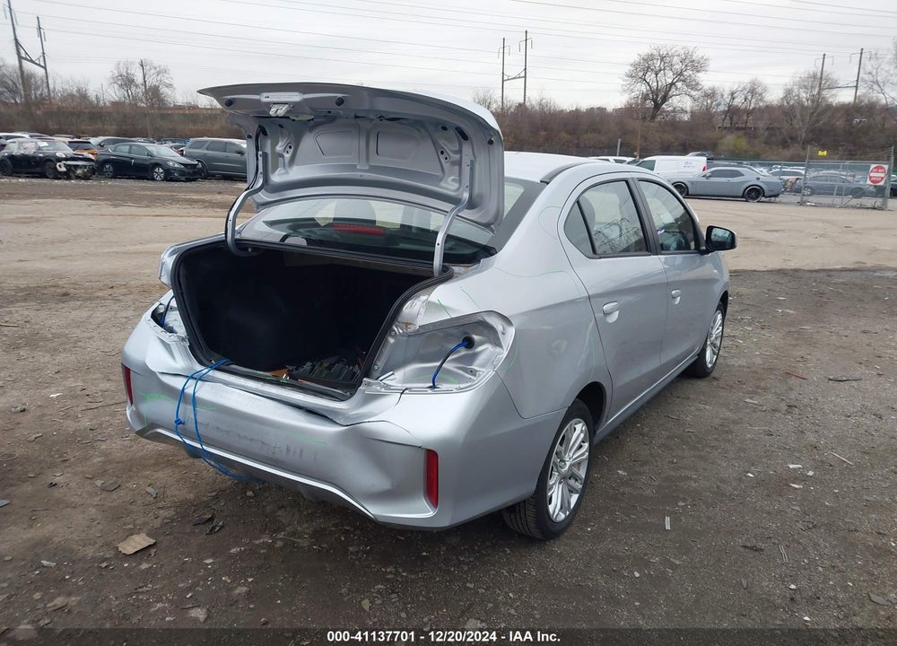 2024 MITSUBISHI MIRAGE G4 BLACK EDITION/ES/LE VIN: ML32FUFJ0RHF00887