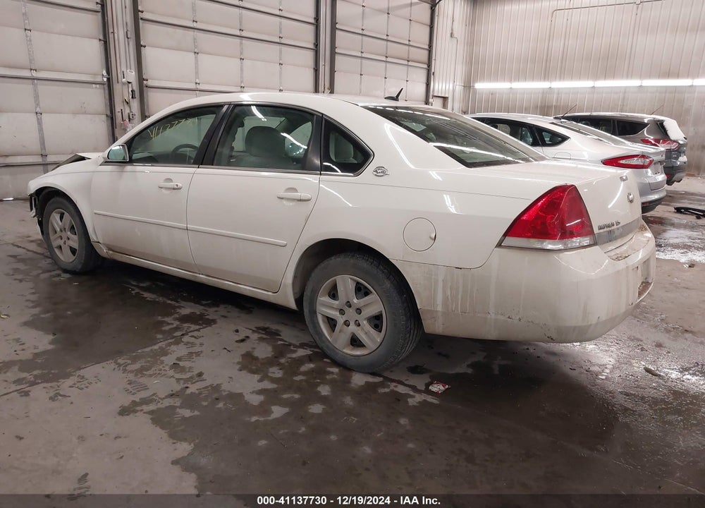 2007 CHEVROLET IMPALA LS VIN: 2G1WB58KX79321382