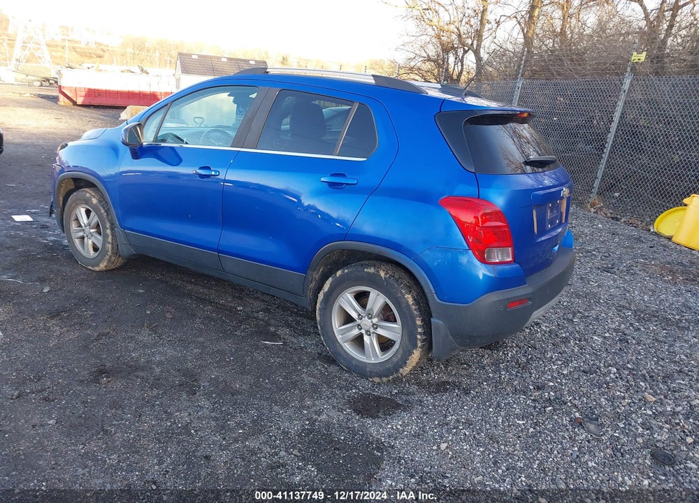 2016 CHEVROLET TRAX LT VIN: KL7CJPSB7GB738178