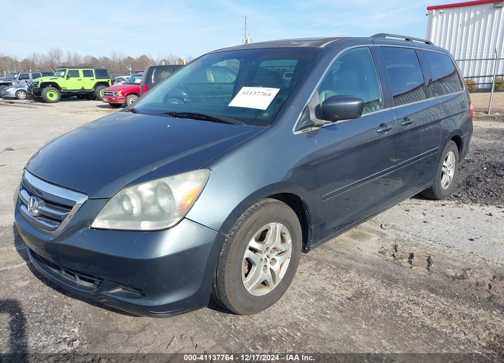 2006 HONDA ODYSSEY EX-L VIN: 5FNRL38636B427935