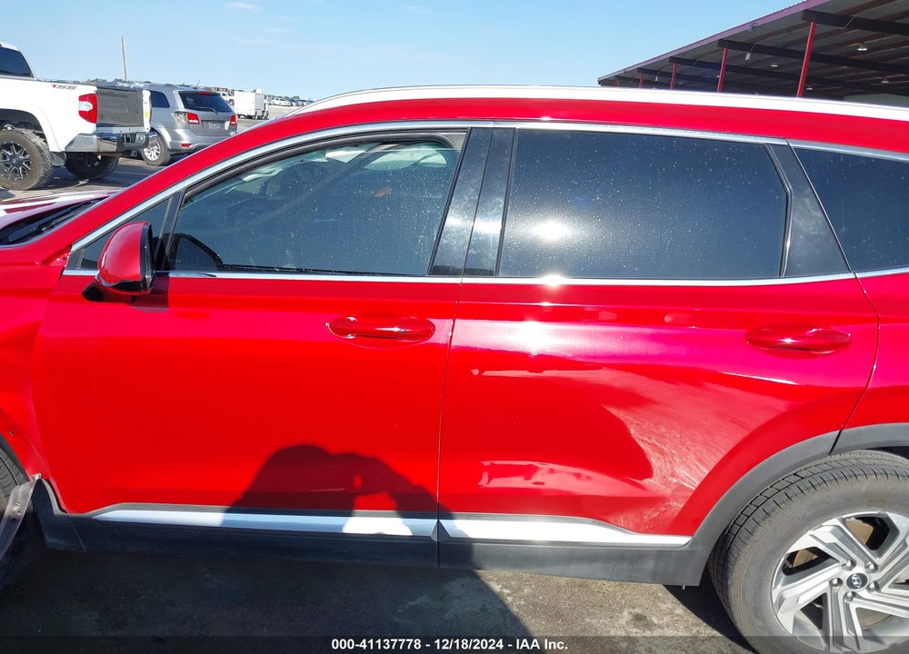 2022 HYUNDAI SANTA FE SEL VIN: 5NMS24AJ7NH425109