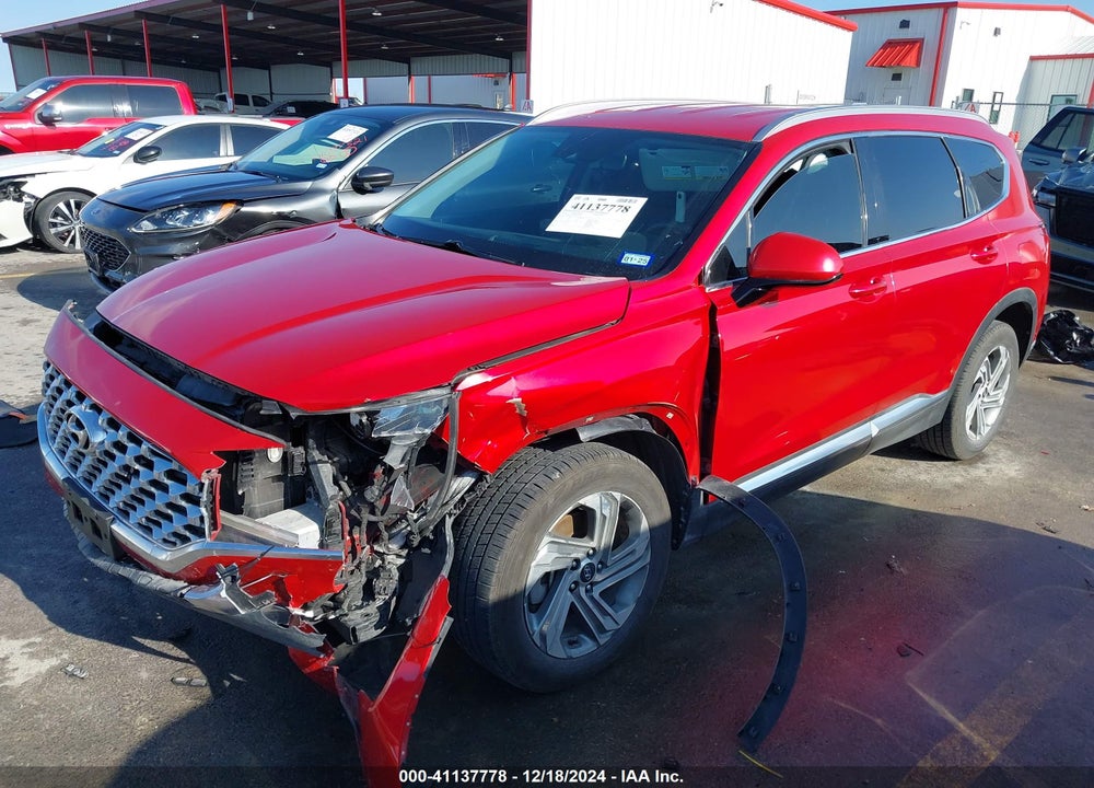2022 HYUNDAI SANTA FE SEL VIN: 5NMS24AJ7NH425109
