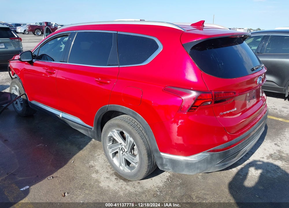 2022 HYUNDAI SANTA FE SEL VIN: 5NMS24AJ7NH425109