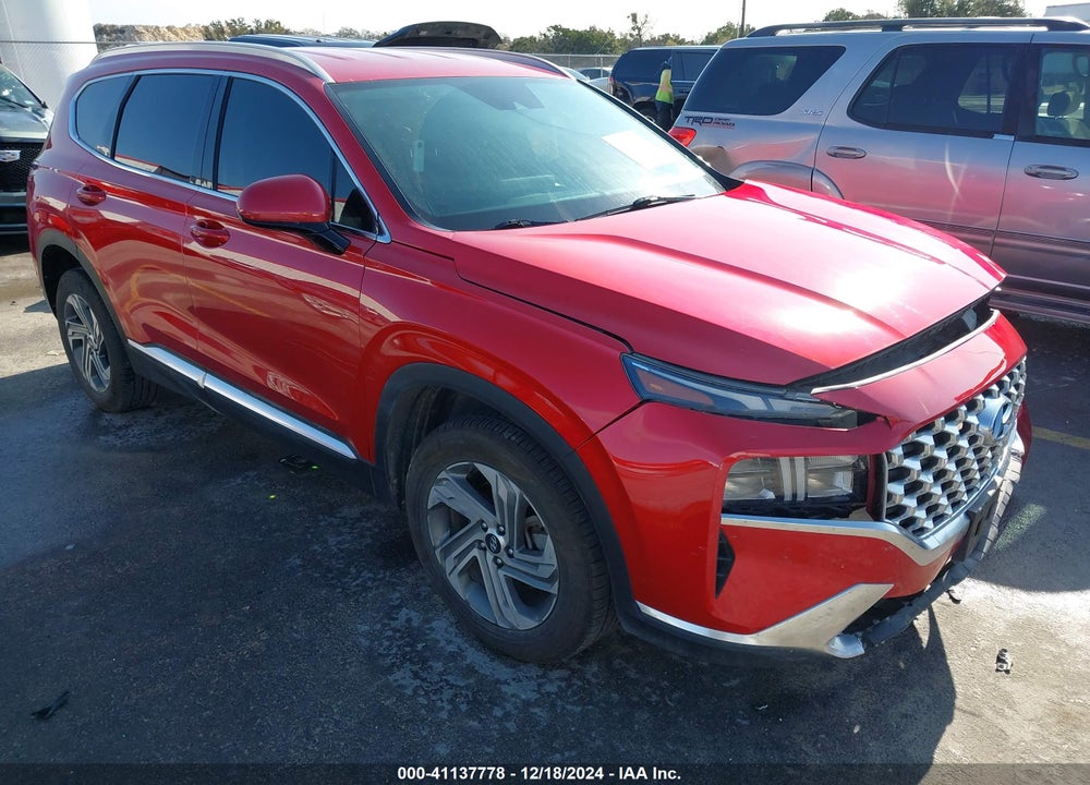 2022 HYUNDAI SANTA FE SEL VIN: 5NMS24AJ7NH425109