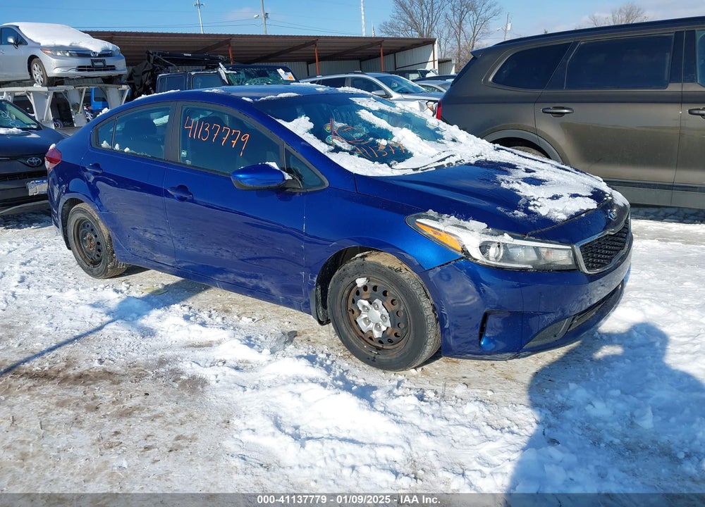 2017 KIA FORTE VIN: 3KPFK4A72HE059965