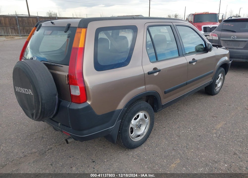 2002 HONDA CR-V LX VIN: JHLRD78492C036446