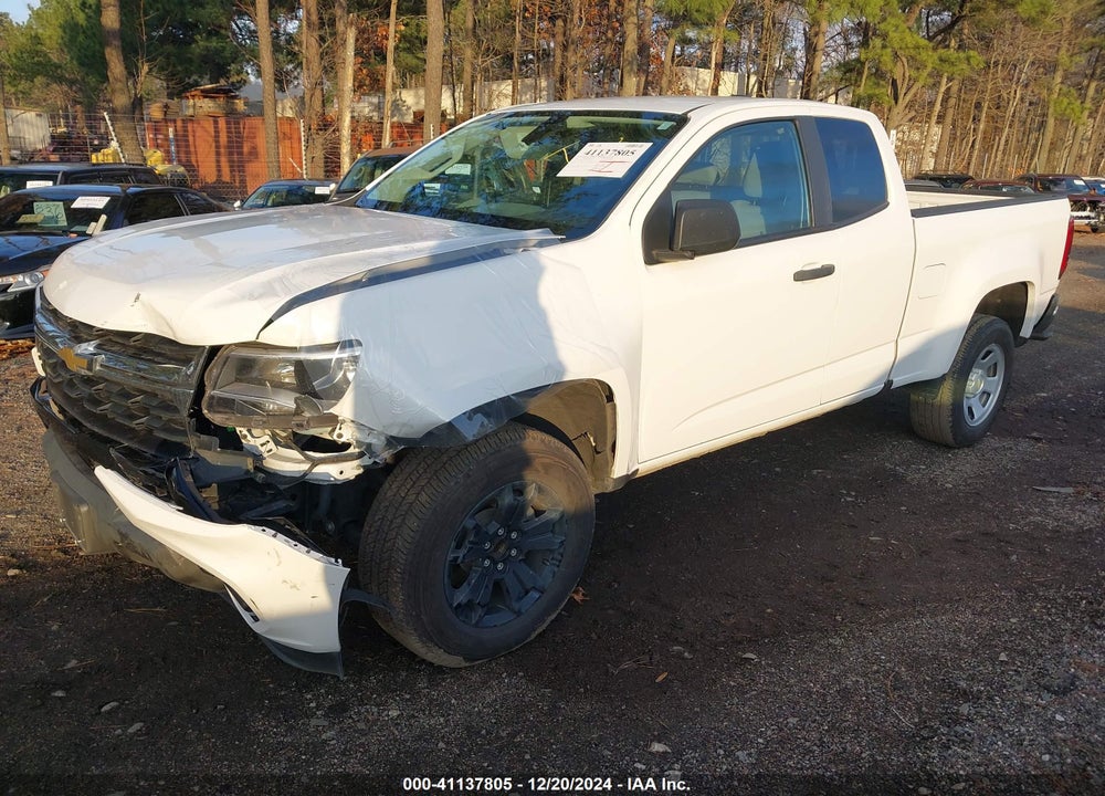 2022 CHEVROLET COLORADO 2WD LONG BOX WT VIN: 1GCHSBEA2N1234720