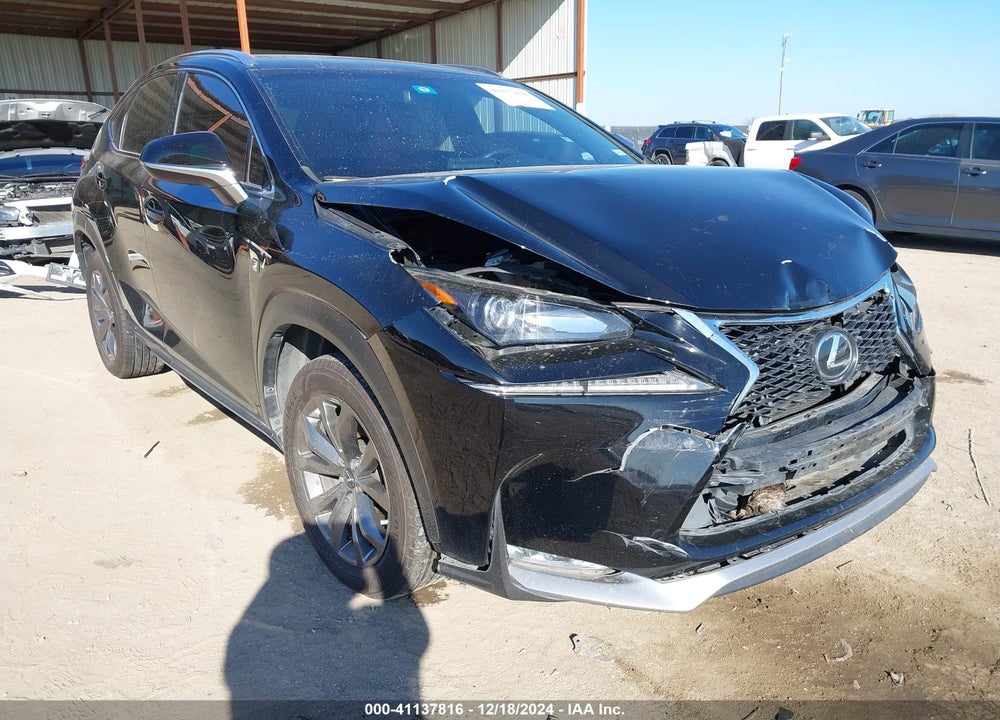 2017 LEXUS NX 200T F SPORT VIN: JTJYARBZXH2062647