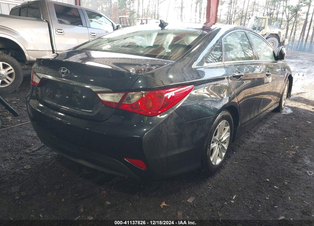 2014 HYUNDAI SONATA GLS VIN: 5NPEB4AC9EH948116