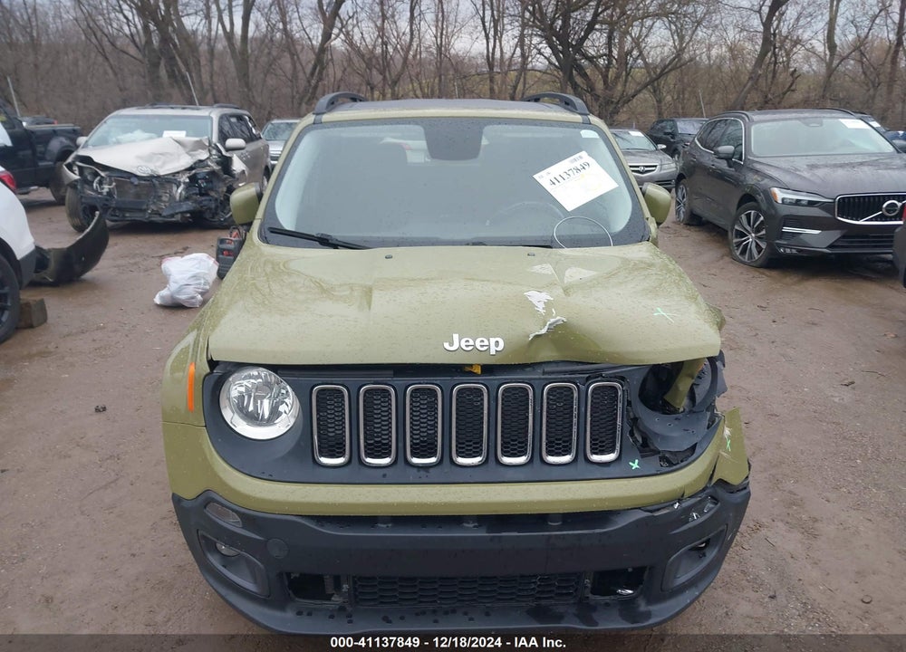 2015 JEEP RENEGADE LATITUDE VIN: ZACCJABT3FPB86935