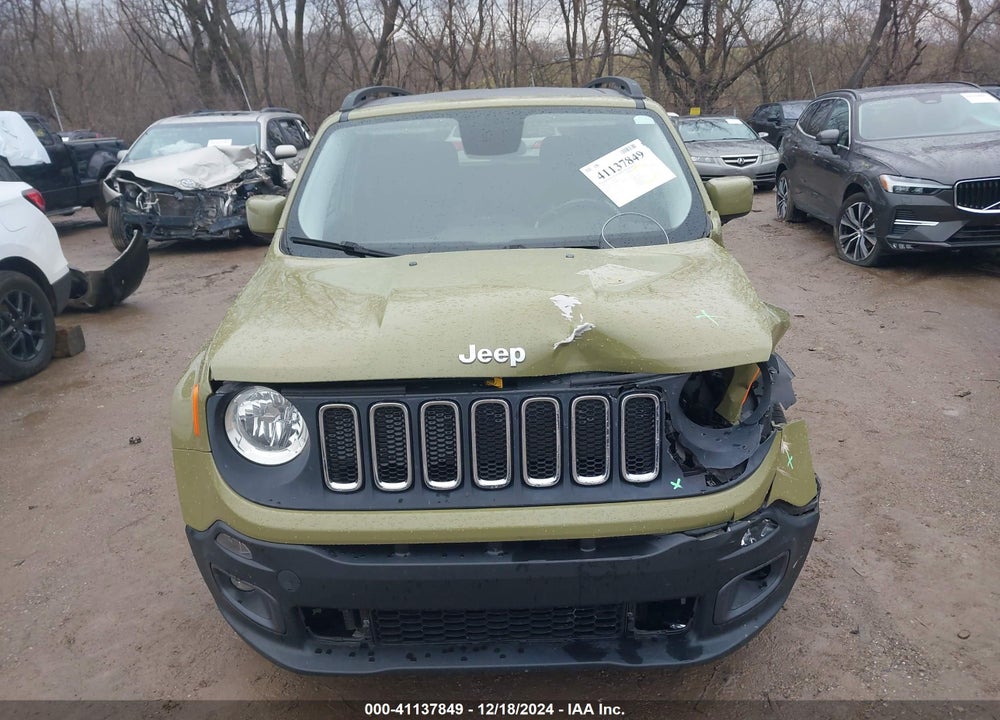 2015 JEEP RENEGADE LATITUDE VIN: ZACCJABT3FPB86935