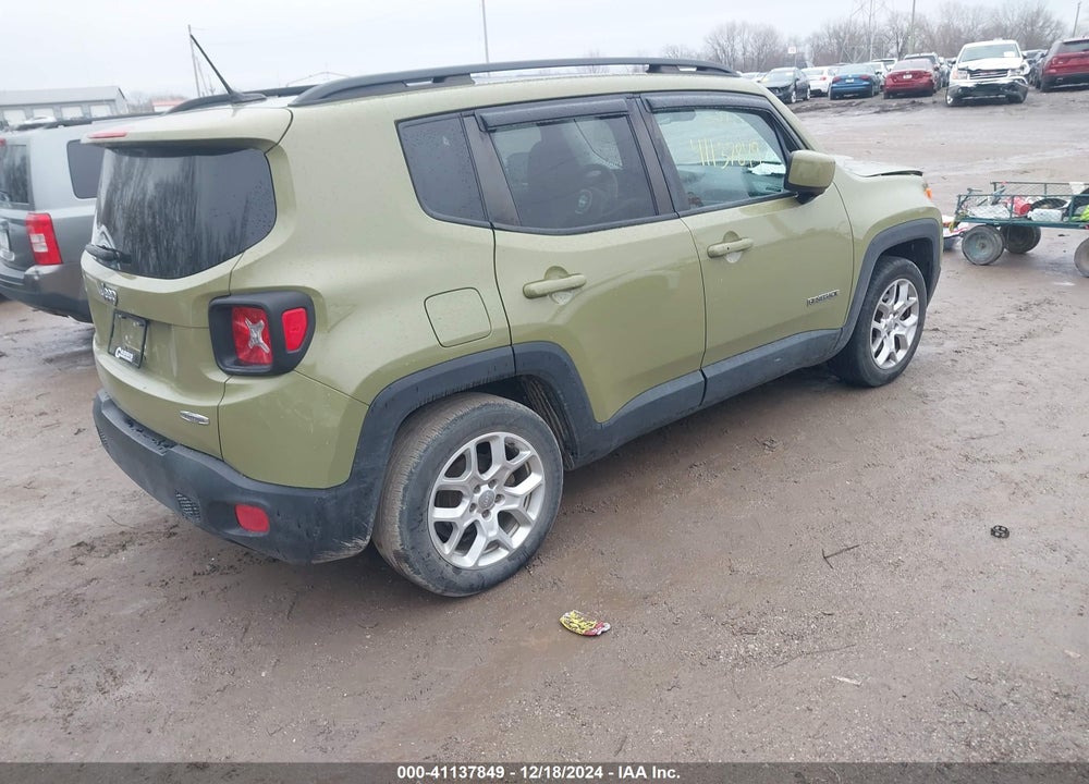 2015 JEEP RENEGADE LATITUDE VIN: ZACCJABT3FPB86935