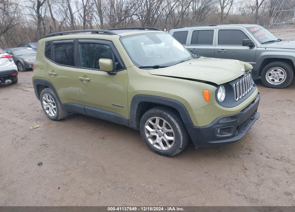 2015 JEEP RENEGADE LATITUDE VIN: ZACCJABT3FPB86935