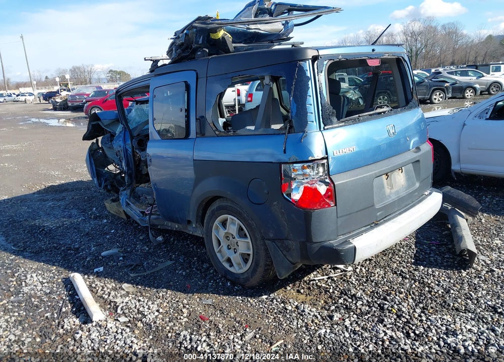 2006 HONDA ELEMENT LX VIN: 5J6YH27366L011660